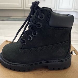 Toddler's Timberland 6 In. Premium Boot Black